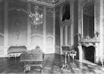 Zamek, pokj muzyczny Fryderyka II - zdjcie z 1938 roku